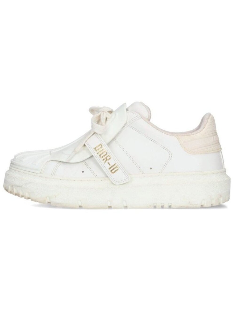 Dior Touch Strap Leather Sneakers